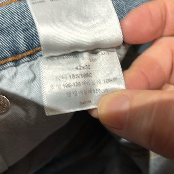 Levi Strauss Signature Gold Mens Jeans 42 x 32 Relaxed Fit - Picture 4 of 7